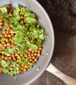 Shaq's Spiced and Herbed Chickpeas